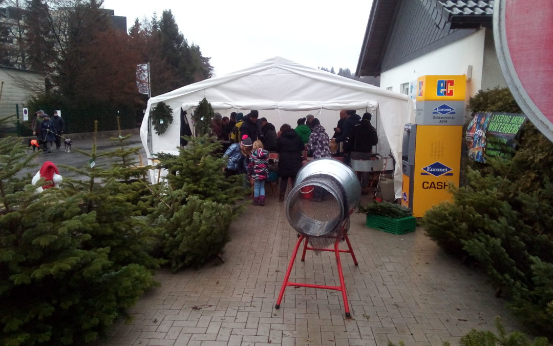 Weihnachtsbaumverkauf am Campingplatz Winterberg